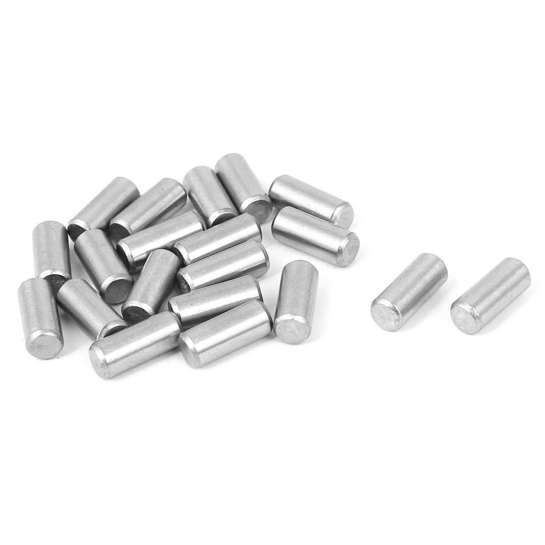M5x12mm Stainless Steel Parallel Dowel Pins Fastener Elements 20pcs