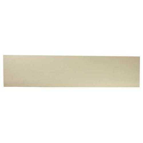 E. JAMES 3/16' FDA Grade Buna-N Rubber Strip, 4'x36', white, 60A, 310-3/16Y