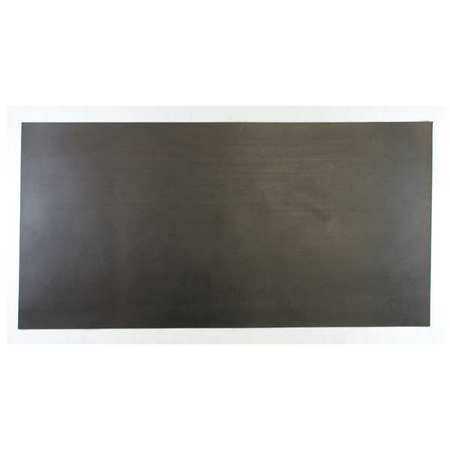 1600-1/8B Rubber,EPDM,1/8 In Thick,12 x 24 In