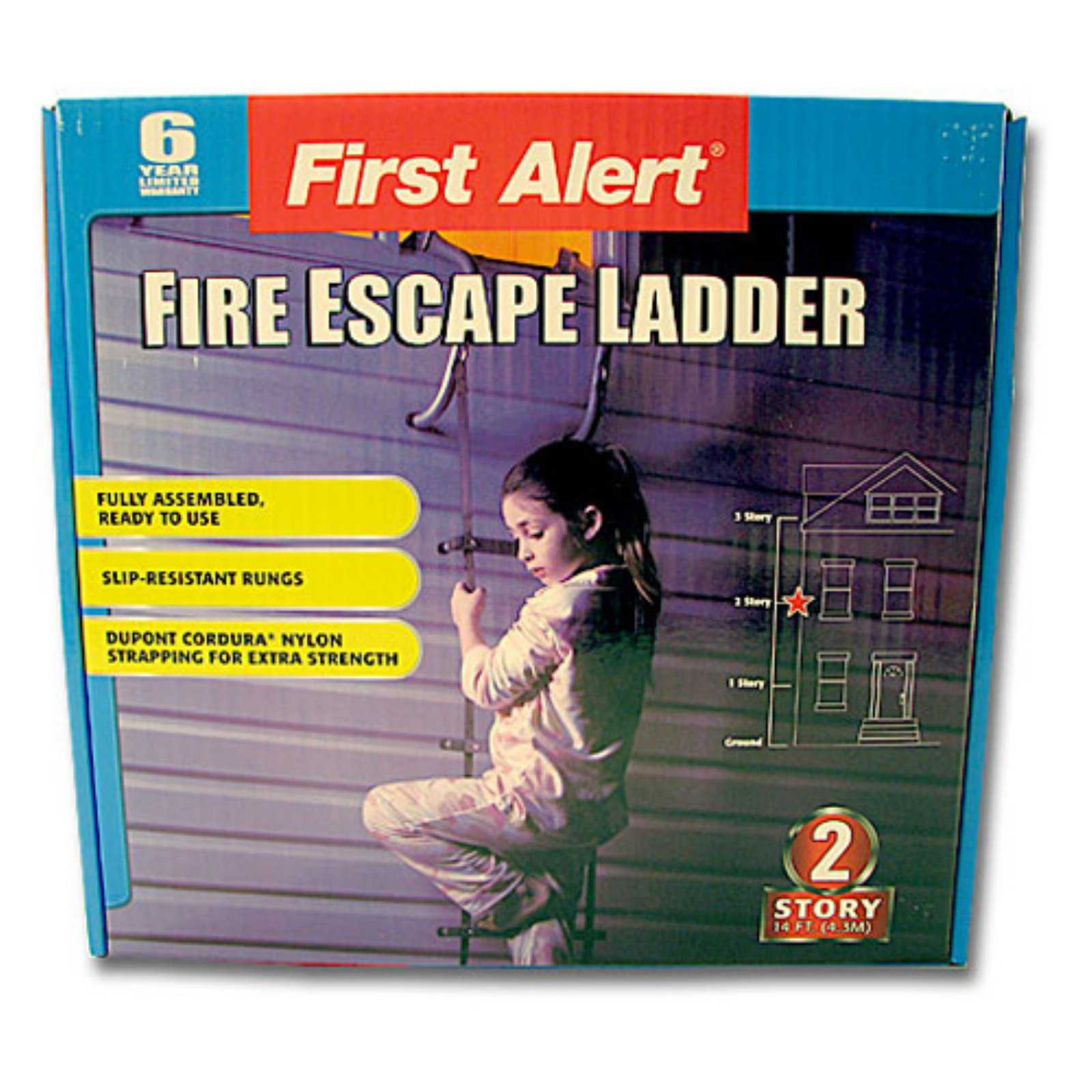 First Alert 14 ft. Fire Escape Ladder