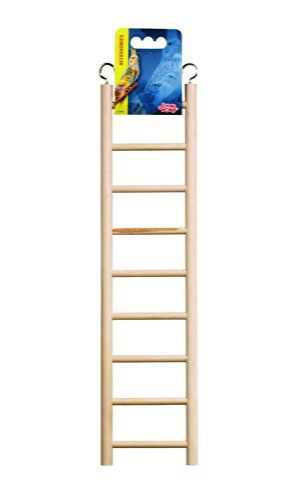 Living World Wood Ladders for Bird Cages 15' High - 9 Step Ladder - Pack of 4