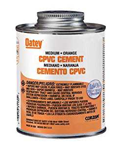 OATEY 31131 CPVC Cement,32 oz.,Orange G0378589