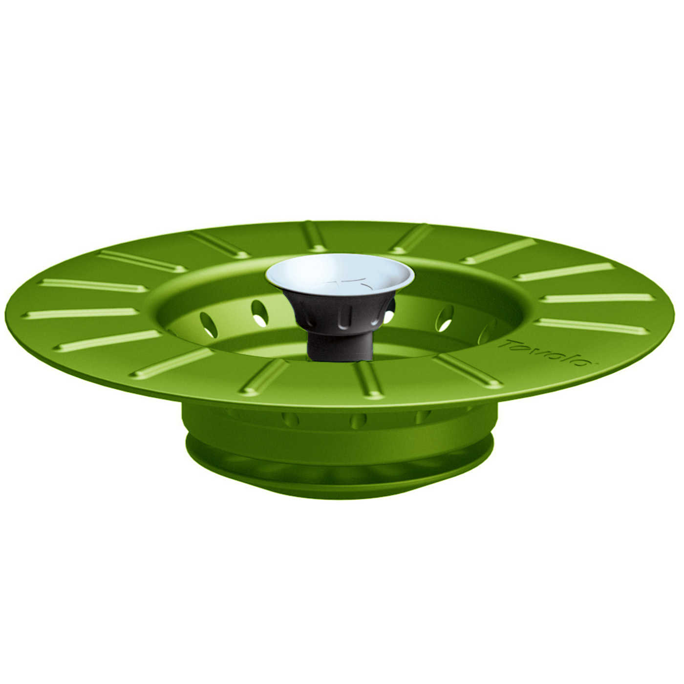 Tovolo Collapsible Sink Stopper & Strainer, Spring Green