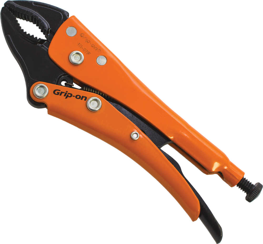 Grip-on GR11107 Universal Locking Curved Jaw Pliers - 7-Inch