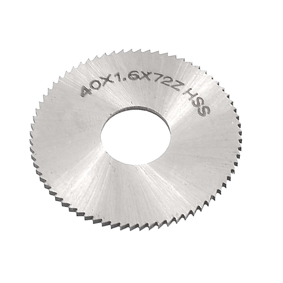 Unique Bargains 40mm OD 1.6mm Thickness 72T HSS Circle Slitting Saw