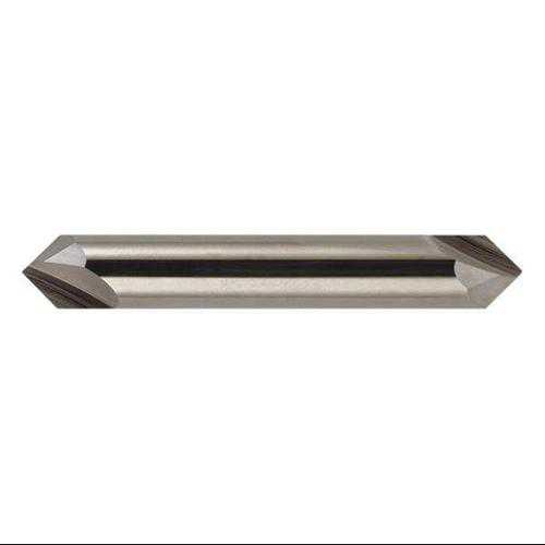 CLEVELAND C61226 Carbide End Mill,1/8 in. dia.,Point