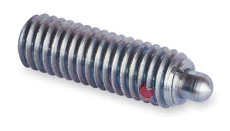 TE-CO 53205X Plunger, Spring W/Out Lock, 1/4-20, 1, PK 5
