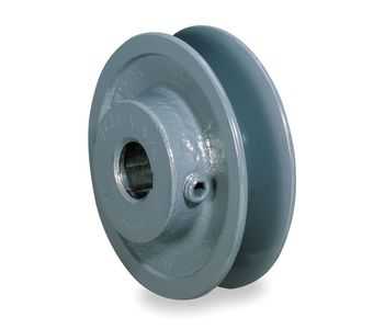 4.45' X 5/8' Single Groove Fixed Bore 'A' Pulley # AK46X5/8